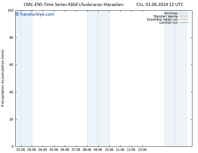 Toplam Yağış CMC TS Çar 05.06.2024 12 UTC