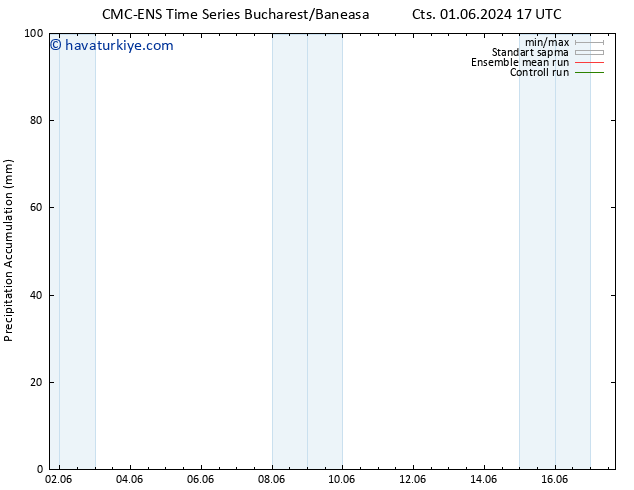 Toplam Yağış CMC TS Paz 09.06.2024 17 UTC