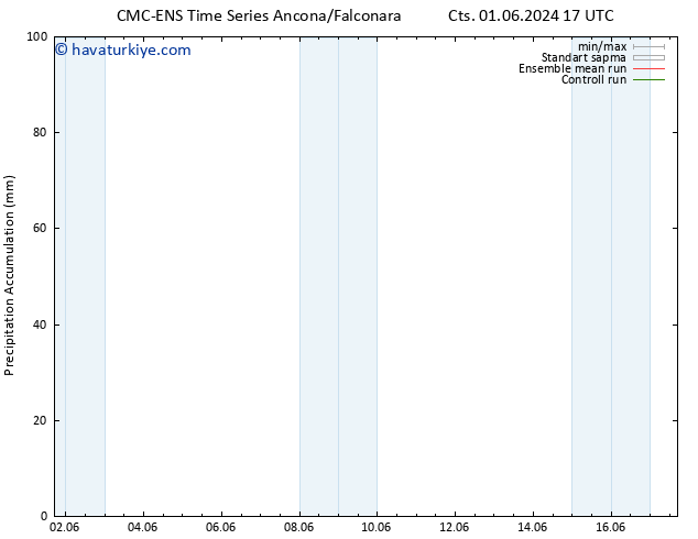 Toplam Yağış CMC TS Cts 01.06.2024 17 UTC