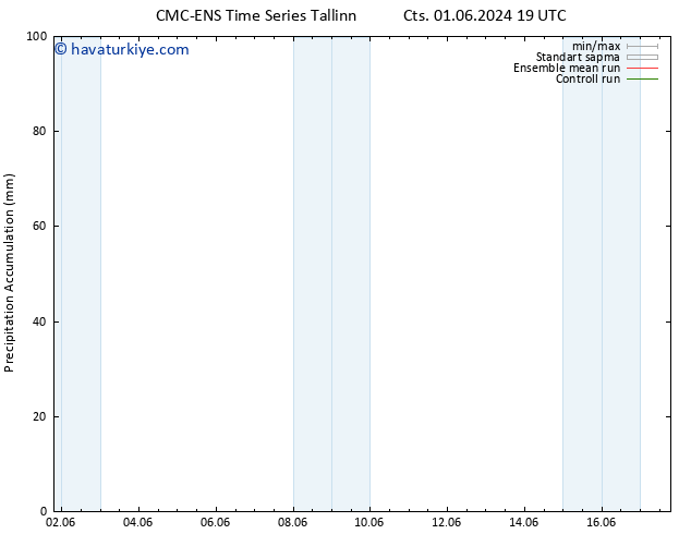 Toplam Yağış CMC TS Paz 02.06.2024 07 UTC