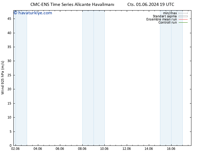 Rüzgar 925 hPa CMC TS Cts 08.06.2024 07 UTC