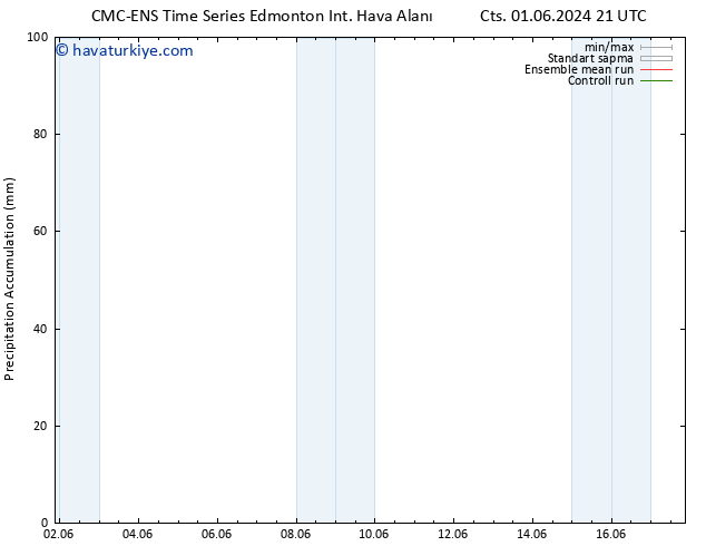 Toplam Yağış CMC TS Paz 02.06.2024 21 UTC