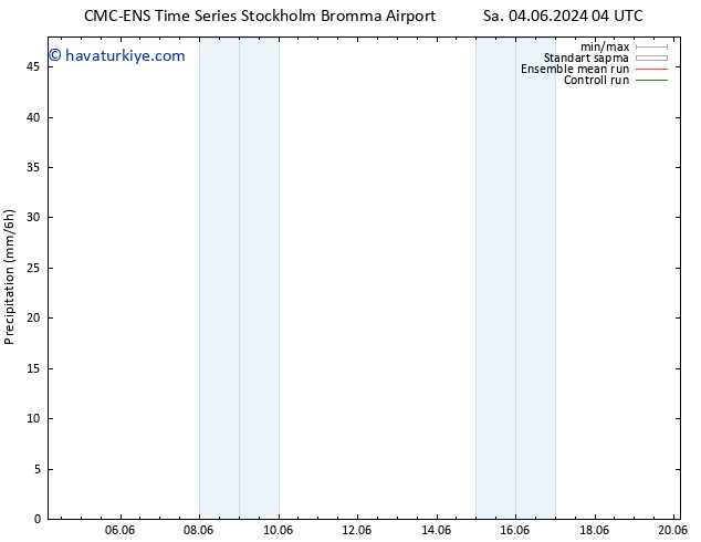 Yağış CMC TS Sa 04.06.2024 10 UTC