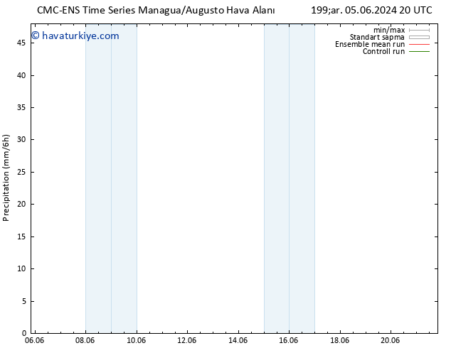 Yağış CMC TS Paz 09.06.2024 20 UTC