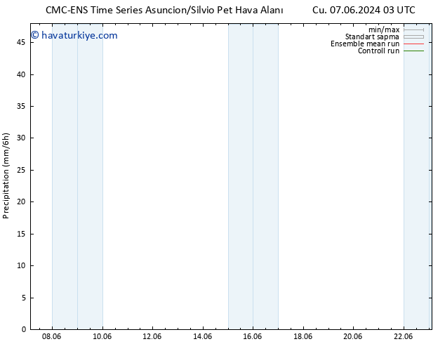 Yağış CMC TS Paz 09.06.2024 03 UTC