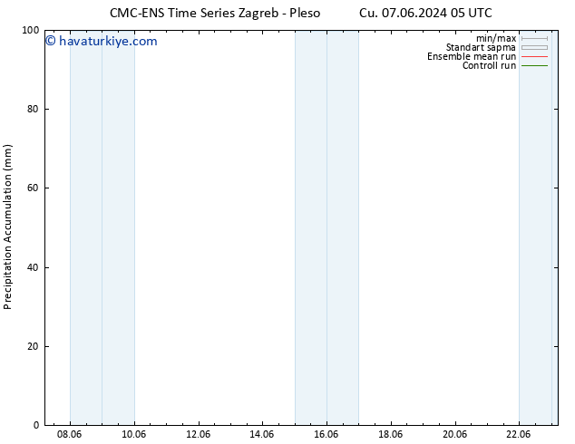 Toplam Yağış CMC TS Per 13.06.2024 11 UTC