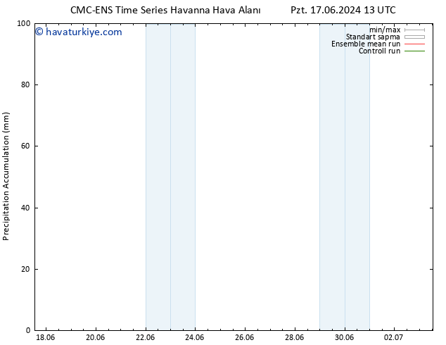 Toplam Yağış CMC TS Pzt 17.06.2024 19 UTC