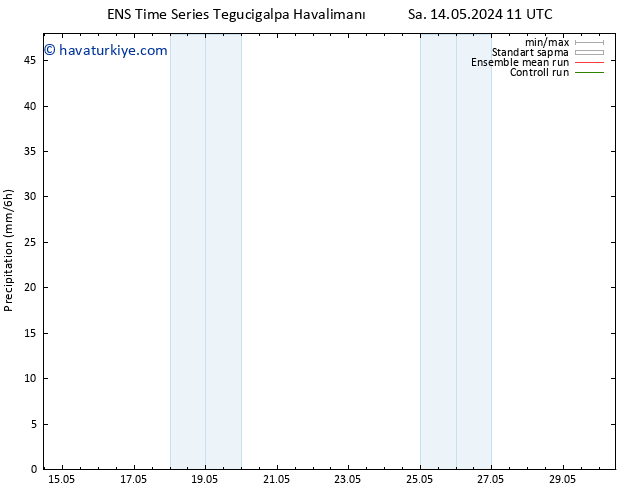 Yağış GEFS TS Çar 15.05.2024 05 UTC