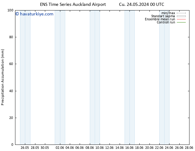 Toplam Yağış GEFS TS Cts 25.05.2024 00 UTC