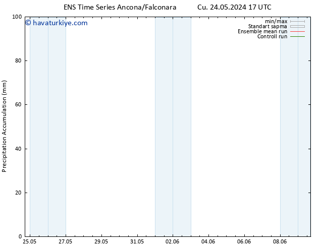 Toplam Yağış GEFS TS Sa 28.05.2024 17 UTC