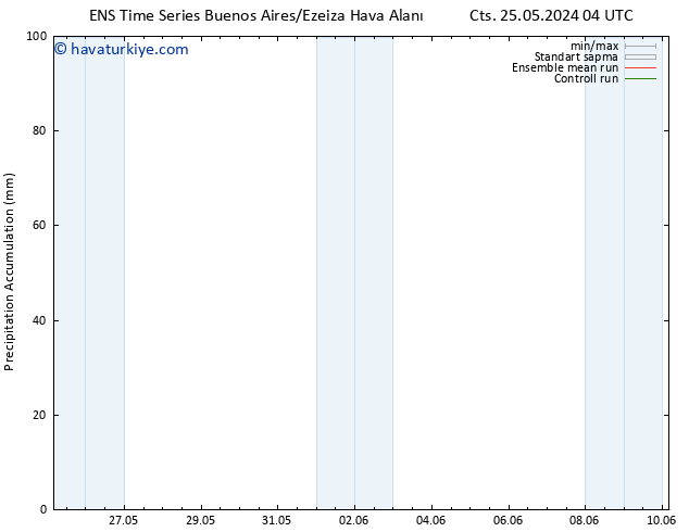 Toplam Yağış GEFS TS Cu 07.06.2024 16 UTC
