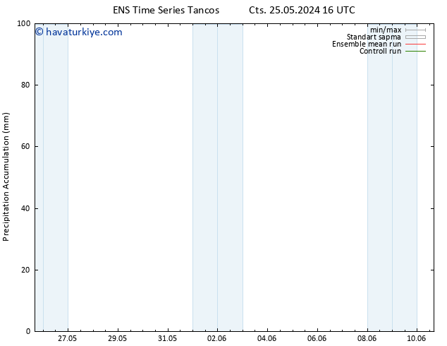 Toplam Yağış GEFS TS Cu 07.06.2024 16 UTC