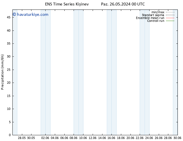 Yağış GEFS TS Çar 29.05.2024 06 UTC