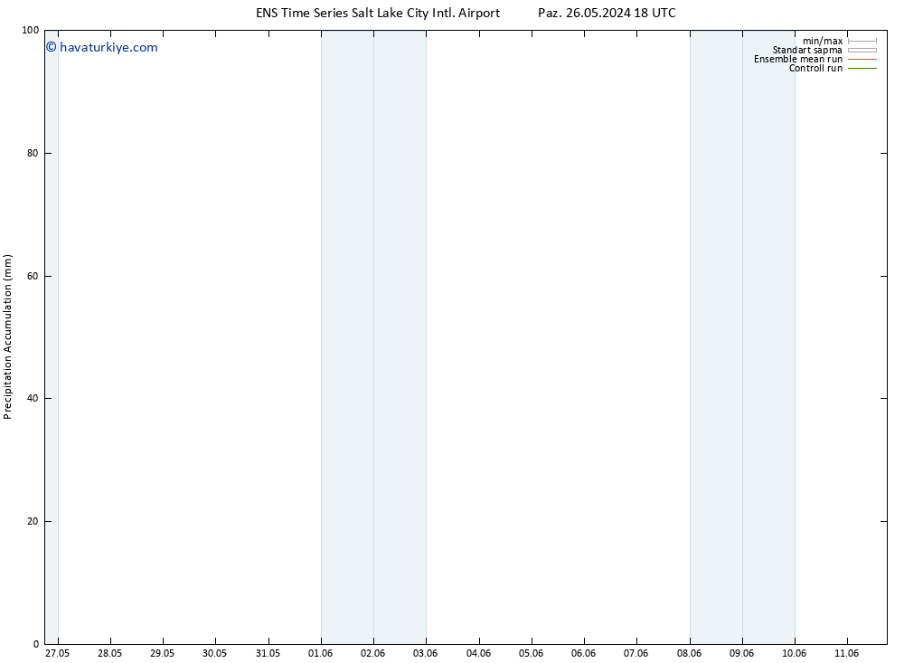 Toplam Yağış GEFS TS Çar 29.05.2024 18 UTC