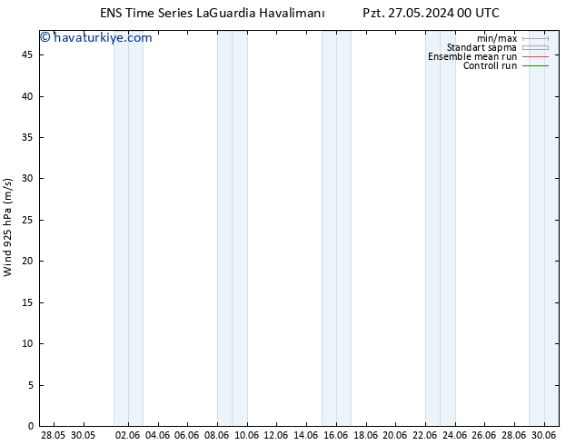 Rüzgar 925 hPa GEFS TS Pzt 03.06.2024 12 UTC