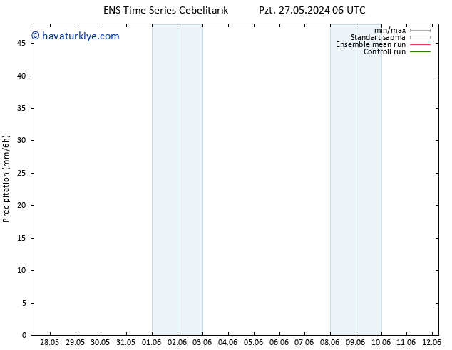 Yağış GEFS TS Pzt 27.05.2024 12 UTC