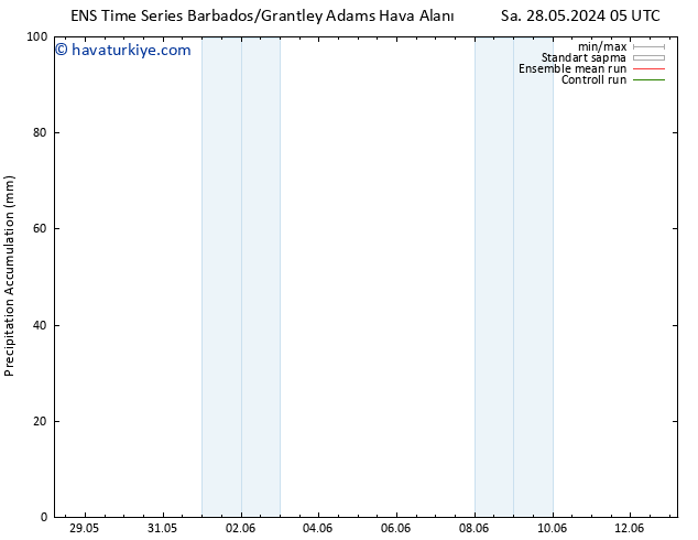 Toplam Yağış GEFS TS Sa 28.05.2024 11 UTC