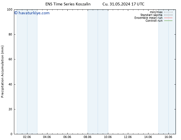 Toplam Yağış GEFS TS Cts 08.06.2024 17 UTC