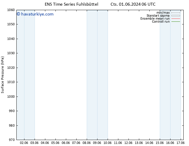 Yer basıncı GEFS TS Paz 16.06.2024 18 UTC