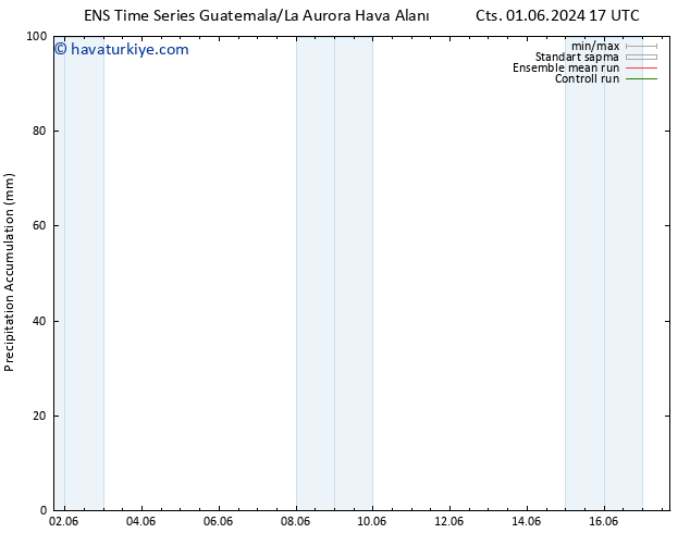 Toplam Yağış GEFS TS Paz 02.06.2024 05 UTC