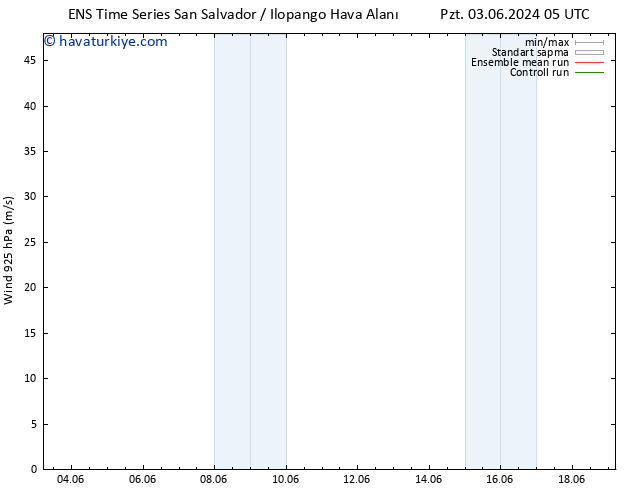 Rüzgar 925 hPa GEFS TS Çar 19.06.2024 05 UTC