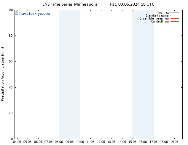 Toplam Yağış GEFS TS Sa 18.06.2024 18 UTC