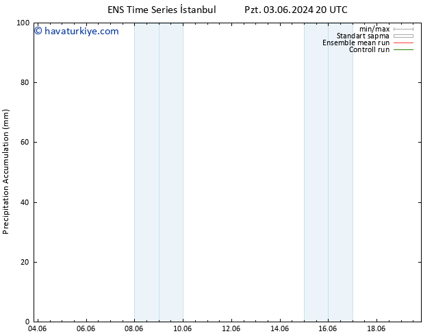 Toplam Yağış GEFS TS Sa 04.06.2024 20 UTC