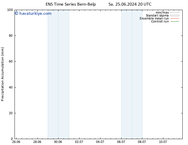 Toplam Yağış GEFS TS Pzt 01.07.2024 20 UTC