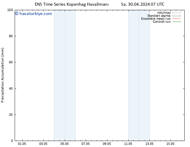 Toplam Yağış GEFS TS Sa 30.04.2024 13 UTC