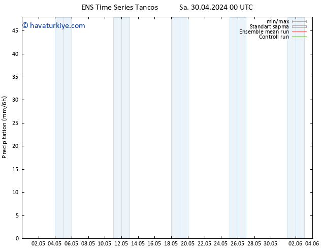 Yağış GEFS TS Çar 08.05.2024 12 UTC