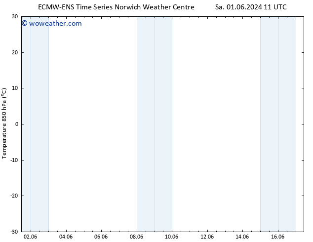 Temp. 850 hPa ALL TS Mo 17.06.2024 11 UTC