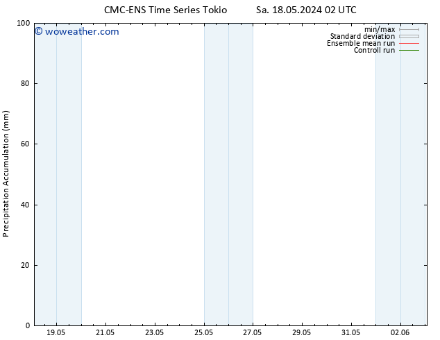 Precipitation accum. CMC TS Mo 20.05.2024 02 UTC