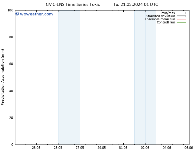 Precipitation accum. CMC TS Tu 28.05.2024 01 UTC