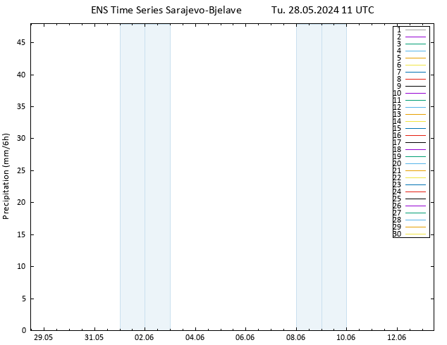 Precipitation GEFS TS Tu 28.05.2024 17 UTC
