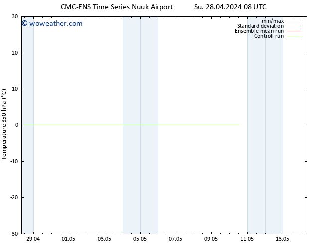 Temp. 850 hPa CMC TS Fr 10.05.2024 14 UTC