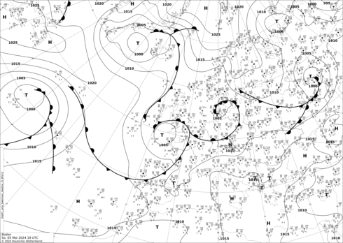 DWD Fronts Dom 05.05.2024 18 UTC