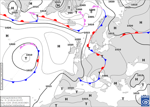 DWD Fronts пт 31.05.2024 00 UTC