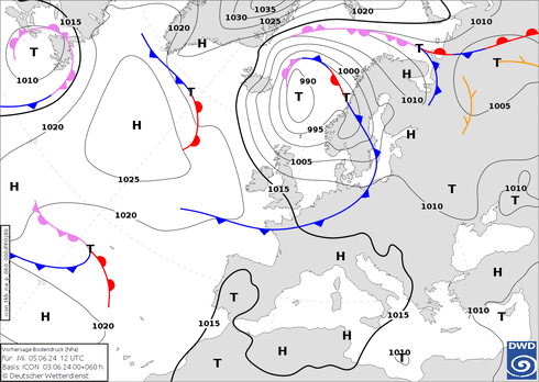 DWD Fronts We 05.06.2024 12 UTC