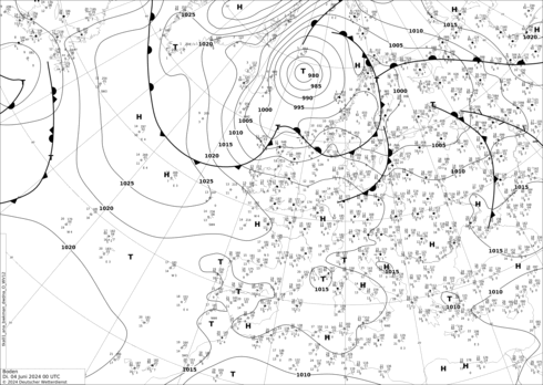 DWD Fronts Ter 04.06.2024 00 UTC