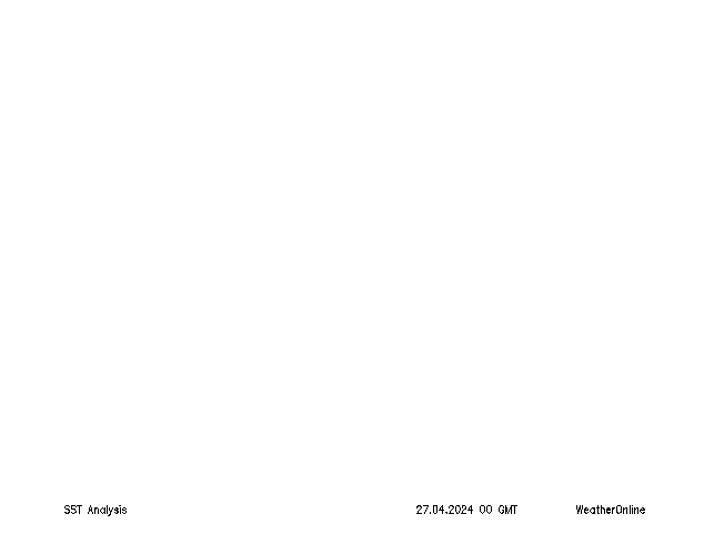 Pacific SST Sa 27.04.2024 00 UTC