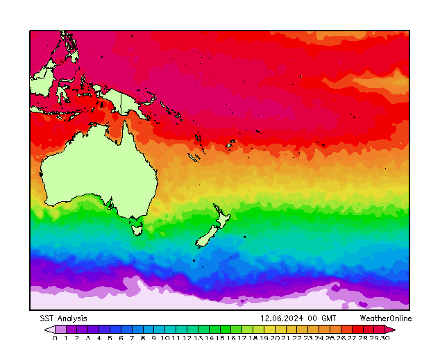 Pacific SST We 12.06.2024 00 UTC