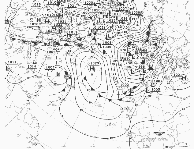 NWS Fronts Čt 28.03.2024 18 UTC