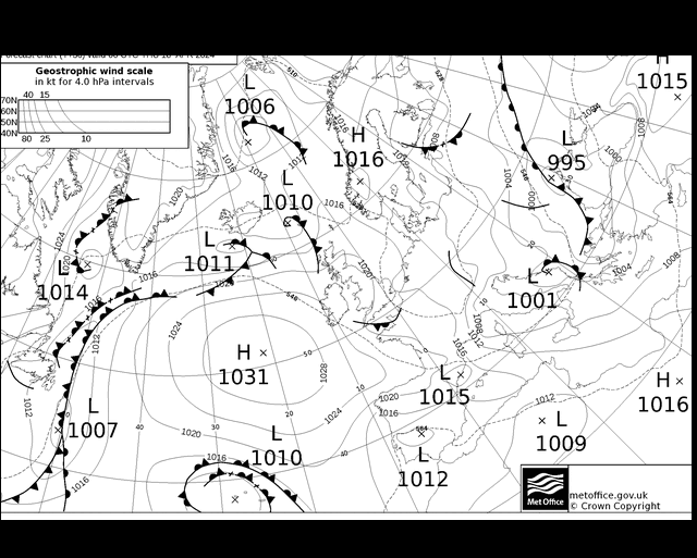 MetOffice UK Fronts Th 18.04.2024 00 UTC