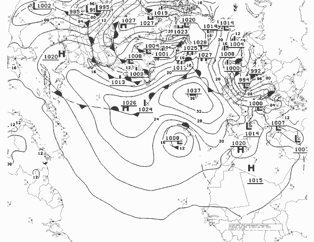 NWS Fronts Tu 16.04.2024 06 UTC