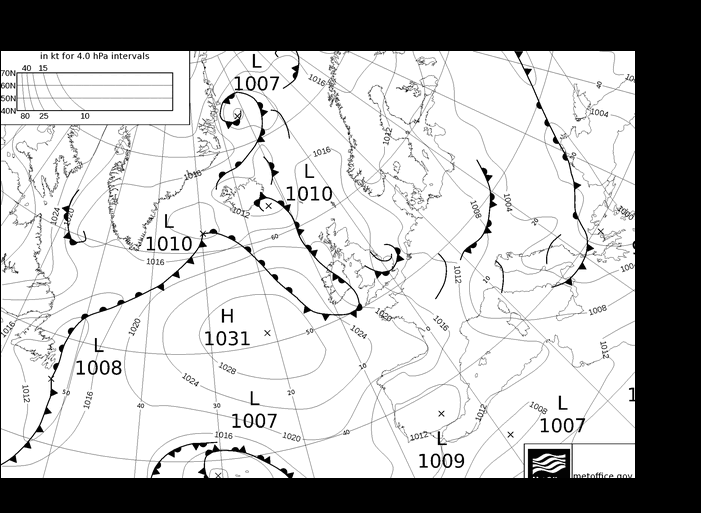 MetOffice UK Fronts mer 17.04.2024 12 UTC