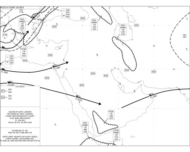 Средний Восток SIG сб 20.04.2024 18 UTC