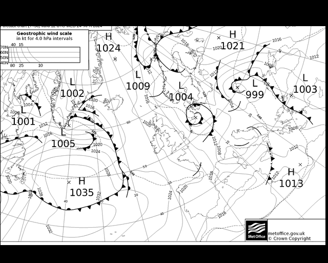 MetOffice UK Fronts ср 24.04.2024 12 UTC