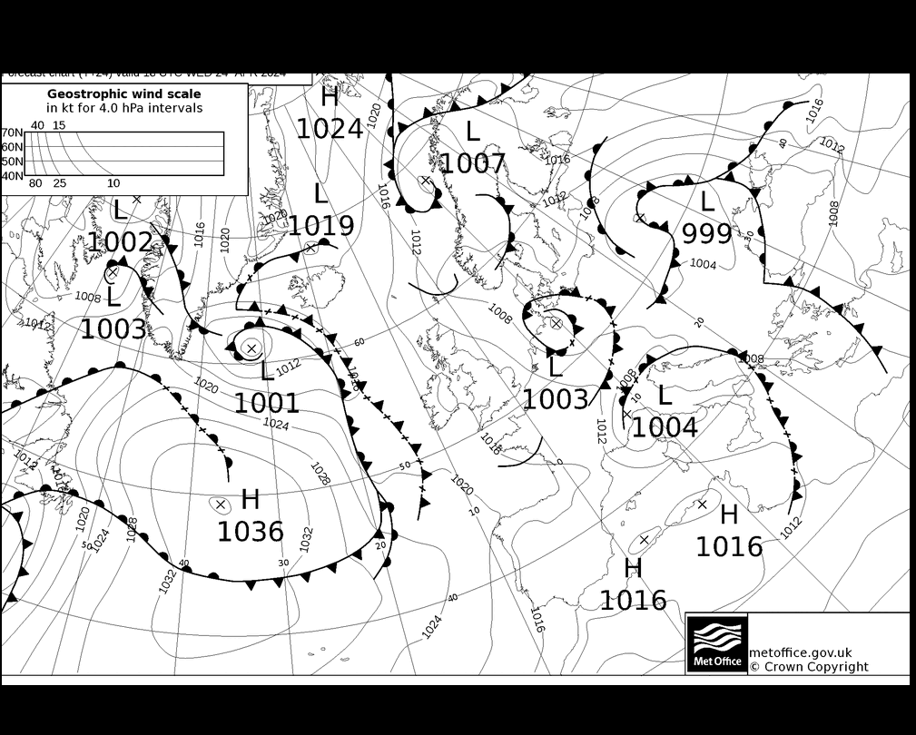 MetOffice UK Fronts mer 24.04.2024 18 UTC