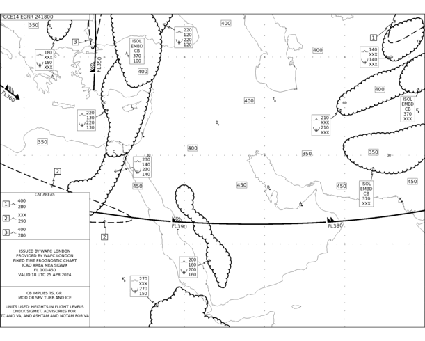 Средний Восток SIG пт 26.04.2024 18 UTC