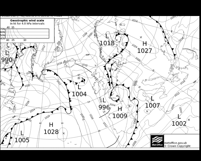 MetOffice UK Fronts nie. 28.04.2024 00 UTC